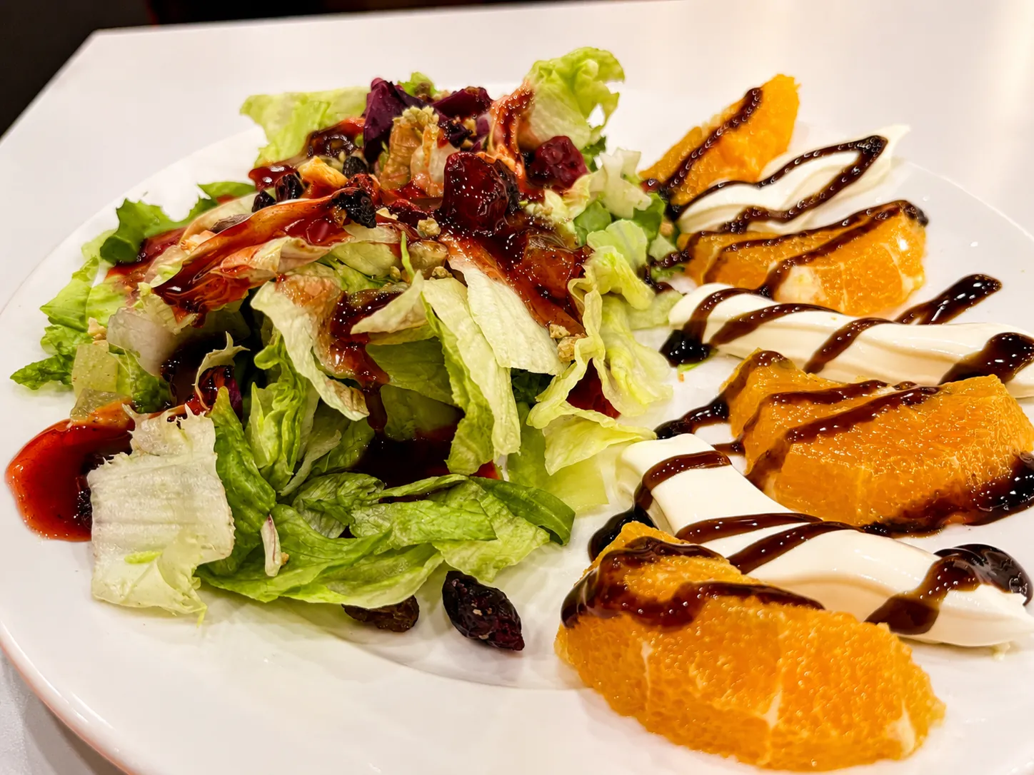 Ensalada con salsa