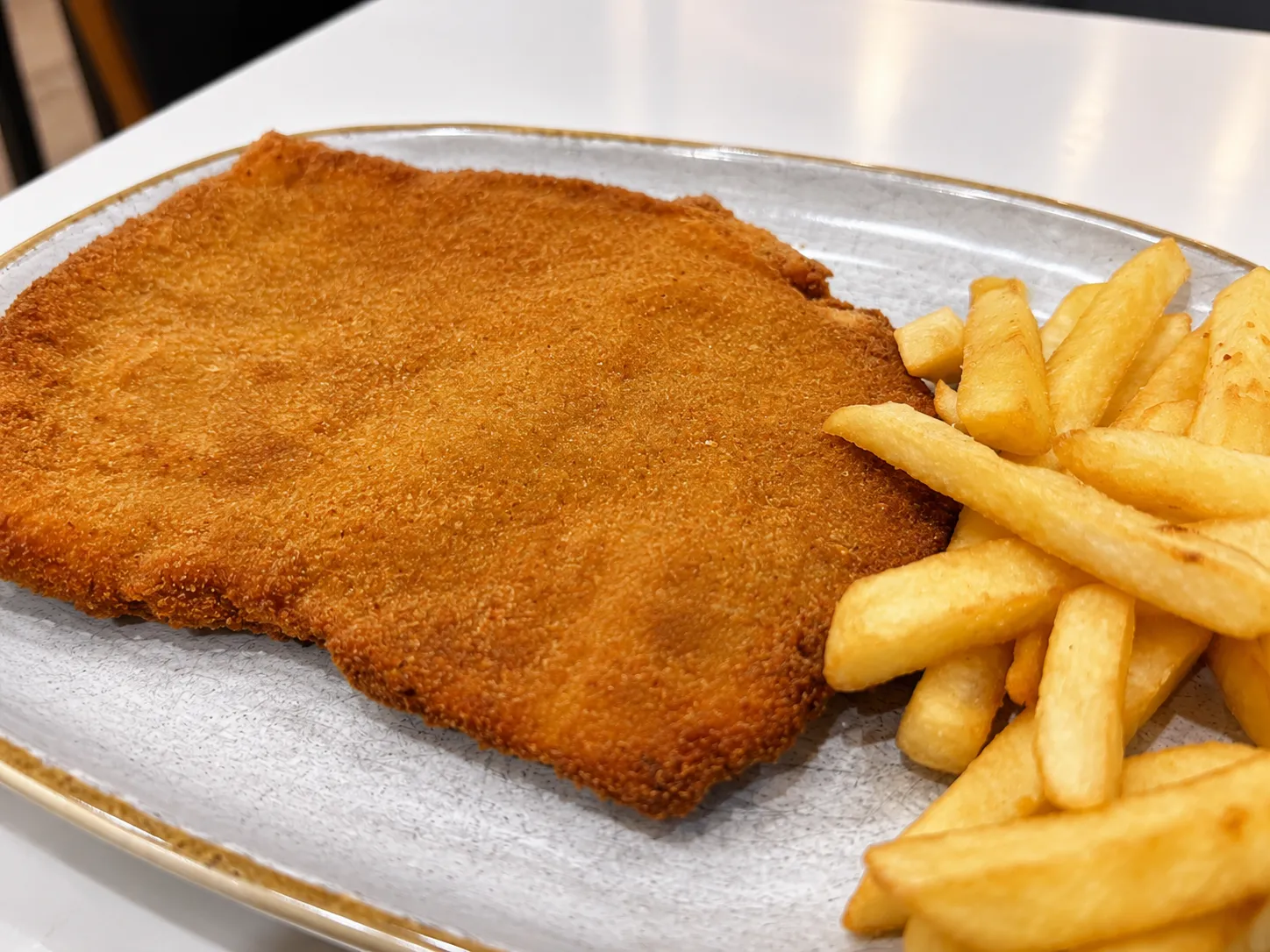 Pollo empanado